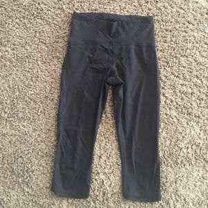 Lululemon Capri Black Leggings
